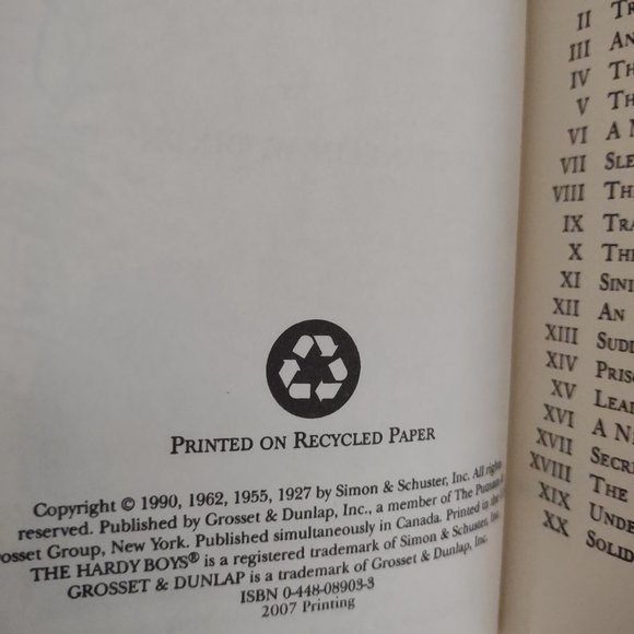 The Hardy Boys #3: the Secret of the Old Mill by Franklin W. Dixon 2007 HC - Picture 5 of 5